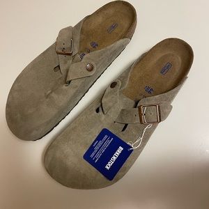 Birkenstock men’s Boston color taupe new in box